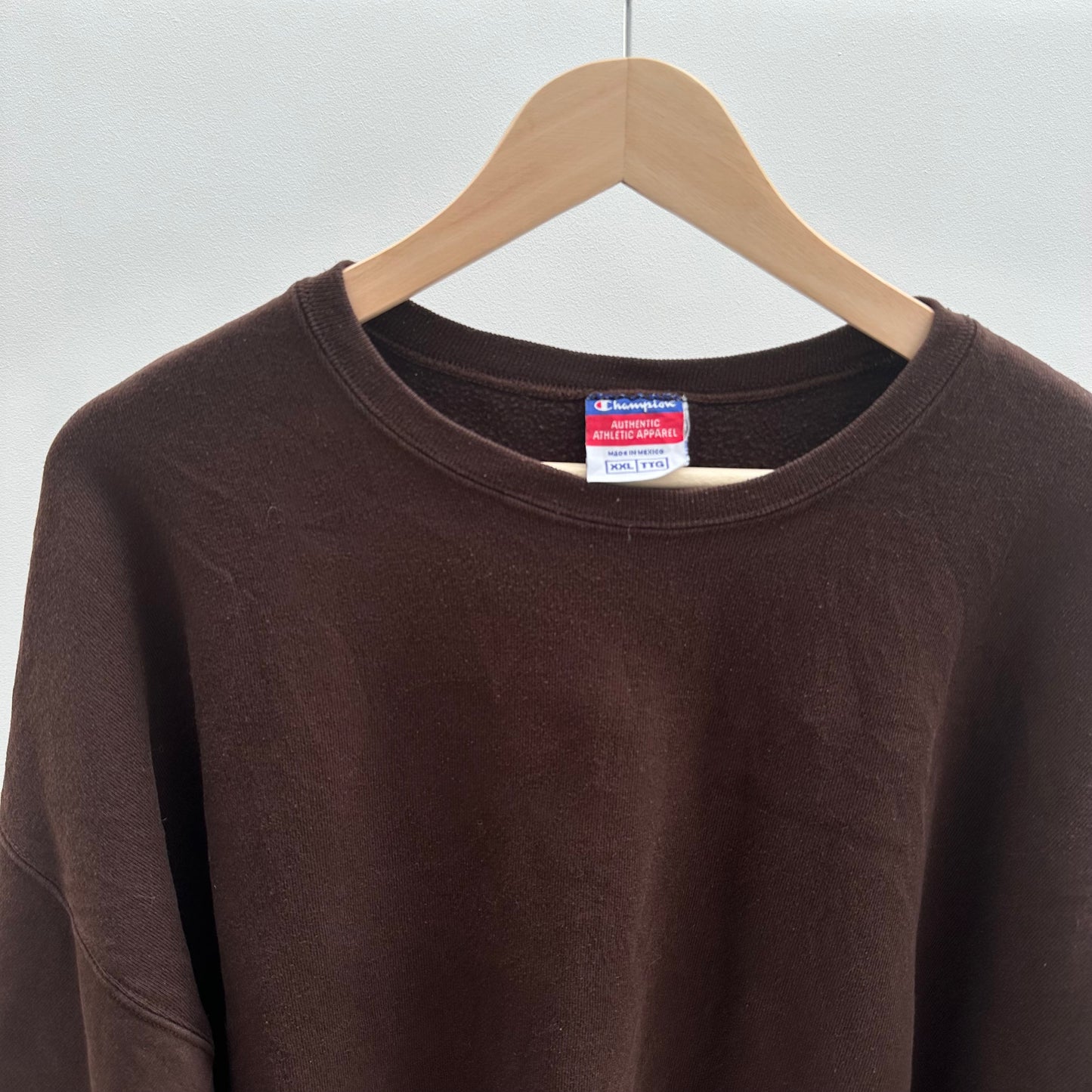 Brown champion sweatshirt